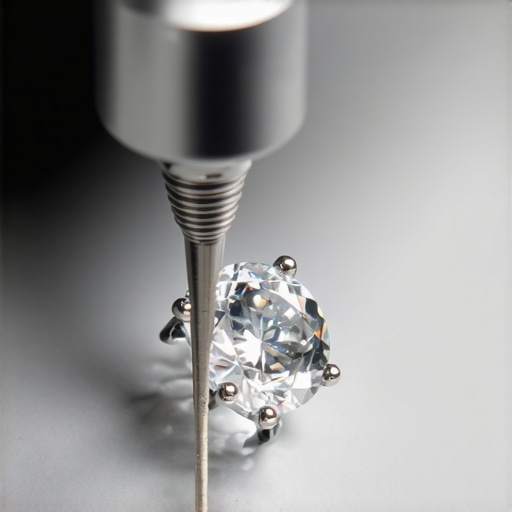 Advanced Micro-Setting Reinforcement Techniques Jeweler reinforcing a delicate micro-prong setting with magnification and specialized tools.