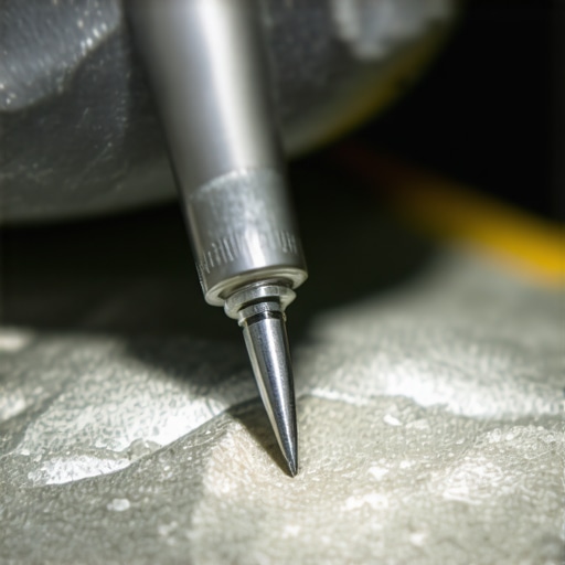 Expert Jewelry Stone Setting Technique Jeweler performing precise stone setting with magnification tool