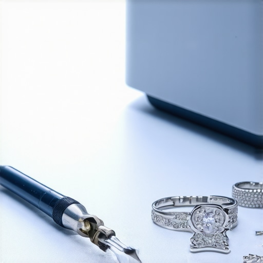 Jewelry engraving tools and ultrasonic cleaner for maintenance